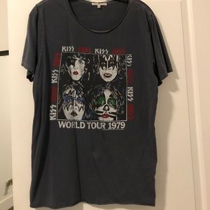 KISS band t shirt
